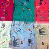 Fashion Chiffon Print Swallow Bird Designer Scarf thumbnail-3