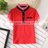 2017High Quality 100% Cotton Summer Baby Boy Clothes Kids Polo Shirts Kids Polo Shirts thumbnail-1
