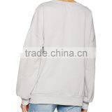 Custom Plain 100% Polyester Hoodies for Women thumbnail-3