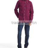 Custom Autumn Mens Dress Plaids Flannel 100% Cotton Shirts Wholesale thumbnail-6