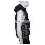 2014 2015 High Fashion Men Winter Jacket Fur Vest thumbnail-2
