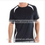 Bulk Blank Dry Fit Polyester Mens Plain T-shirts Wholesale thumbnail-1