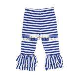 Boutique Kids Clothing Wholesale Triple Ruffle Pants for Girls Chevron Ruffle Pants thumbnail-3