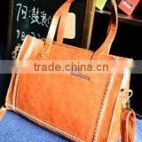 DY0131Z Europea Fashion Retro Fashion Tote Handbag thumbnail-2