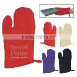Quilted Cotton Canvas Oven Mitt - Has a Convenient Loop for Hanging, Large Imprint Area and Comes With Your Logo thumbnail-1