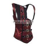 Instyles Steampunk Underbust Gothic Pattern Underbust Corset Vest thumbnail-2