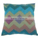 Ikat Patchwork Cushion Cover thumbnail-6