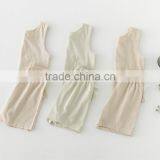 Wholesale 100% Organic Cotton Baby Clothing Sets Baby Organic t Shirt and Short Pants Set Baby Boy Girl t Shirt thumbnail-5