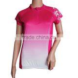 Hot Selling Wholesale Women Printed Outdoor Clothing Cycling Jersey thumbnail-1