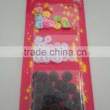 Resin Black, White and Color Buttons