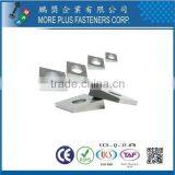 Taiwan Stainless Steel 18-8 Copper Brass Aluminum Square Washer Square Plate Washers Square Hole Washer thumbnail-3