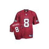 Seattle Seahawks #8 Hasselbeck QB Red thumbnail-1