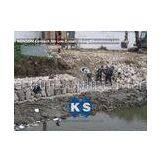 Heavily Zinc Galvanised Wire Or Galfan Coated Stainless Steel Gabion Boxes 2x1x1