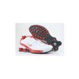 Nike oz Men's Shox White Red Mesh Shox in High Quality thumbnail-1