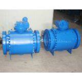 Cast Steel IronTrunnion Mounted Ball Valve thumbnail-2