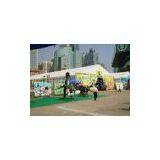 10 By 20 Luxury White PVC Large Commercial Party Tents , Wedding Tents For Rent