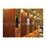 Wooden Office Divider Portable Acoustic Panels Aluminum Frame