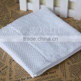 White Diamond Banded Facecloth Flannel Face Towel thumbnail-3