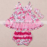 Baby Girl Infant 3pcs Clothing Sets Suit Princess Romper Dress/Jumpersuit Baby Party Birthday Costumes thumbnail-1