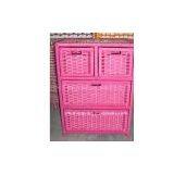 Manual Woven Delicate Storage Cabinet