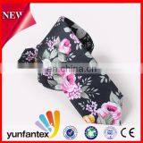 2017 Newest Design Style Casual 100 Cotton Printed Necktie for Men thumbnail-5