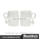 JS Coatings Sublimation Mugs 10oz Couple Mugs B1QL