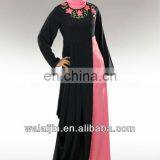 Elegant Ladies Crepe Muslim Party Dress
