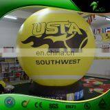 Outdoor Giant Inflatable Advertising Display Balloon With Base Inflatables LOGO Waterproof 3 D Led Lighting Ball