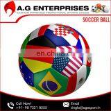 Size 5/ 4/ 3/ 2/ 1 PU, PVC, Real Leather Soccer Balls in Bulk thumbnail-4