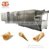 High Effciency Commercial Ice Cream Cone Maker Making Line Price Crispy Cone Making Machine