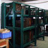 Mold Racking System Storage Of Dyes Green