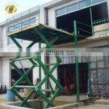 7LSJG Shandong SevenLift Warehouse Stationary Scissor Electric Forklift Small Cargo Elevator Lift in Low Pit thumbnail-3