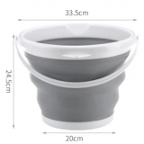 Plastic Folding Bucket Mould Portable Outdoor Folding Water Car Washing Mould Plastic Injection Mould thumbnail-5