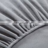 Luxury Premium Quality King Set 100% Microfiber Polyester Brushed Bed Sheet For India thumbnail-4