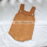 Baby Knitting Rompers Cute Overalls Newborn Baby Girls Boys Clothes Infantil Baby Girl Boy Sleeveless Romper Jumpsuit thumbnail-1