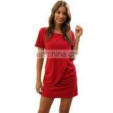 2020 Spring and Summer New Package Hip Skirt Explosion Models Women's Pleated Long Skirt Hot Dresses Factory Direct Sales thumbnail-4