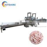 China Factory Supply 300kg/h Chicken Feet Cutter Chicken Feet Peeler Machine thumbnail-2