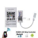 Smart Mini DC12V 24V 4Channel Controller For RGBWW RGBW RGB Led Strip Light thumbnail-5