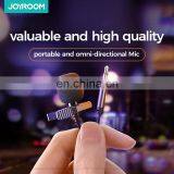 JOYROOM Lapel Microphone for Mobile Phone Singing Recording Lavalier Microphone Universal Professional for Camera Tablet thumbnail-5