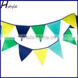Fabric Bunting Pennant Flags Banner Party Wedding Christmas Decoration PLC009 thumbnail-4