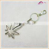 Personalized Cheap Metal Custom Leaf Keychain thumbnail-2
