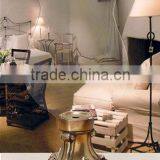 Antique Metal Candle Hurricane Lamp For Home Decor thumbnail-3