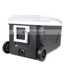 Outdoor Ice Box Cooler Wheel Beer Cans Wholesale Sample Modern Portable Hiking Fishing Cooler for Bottles thumbnail-1