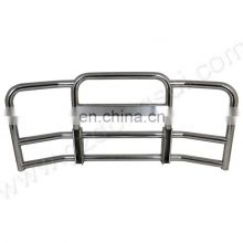 High Quality 304 American Duty Heavy Semi Truck Deer Front Bumper Brush Grill Guard For Volvo Vnl Freightliner Cascadia