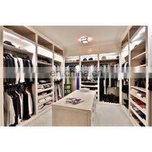 Modern U Shaped High Quality Wardrobes Closets With LED Light thumbnail-5