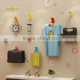 Creative Lovely Wood Hook Coat Hanger thumbnail-4