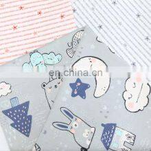 Cartoon Star Rabbit Cloth Fabric Cotton Bed Sheet Fabric Quilt Cover Twill Fabricc thumbnail-2