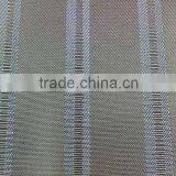 Polyester Viscose Stripe Dobby Lining Fabric for Suit and Bag