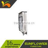 Hot Sell Metal Hotel Extra Foam Folding Bed With Head Board thumbnail-2