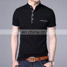 Wholesale High Quality Polo T-shirts for Men Custom Pattern Logo Premium Designs Comfortable Fitting OEM ODM thumbnail-5